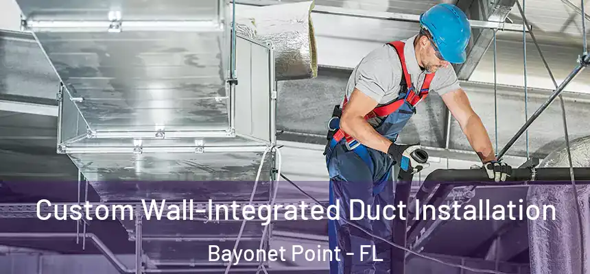 Custom Wall-Integrated Duct Installation Bayonet Point - FL
