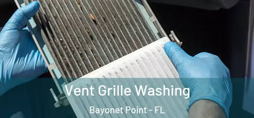 Vent Grille Washing Bayonet Point - FL
